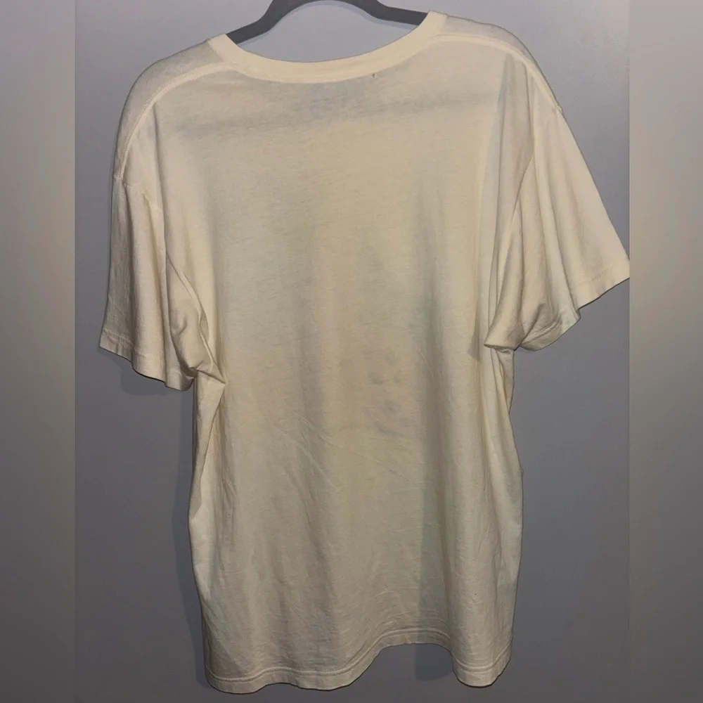 🍓Gucci Strawberry Sequin Cream Short Sleeve Shirt